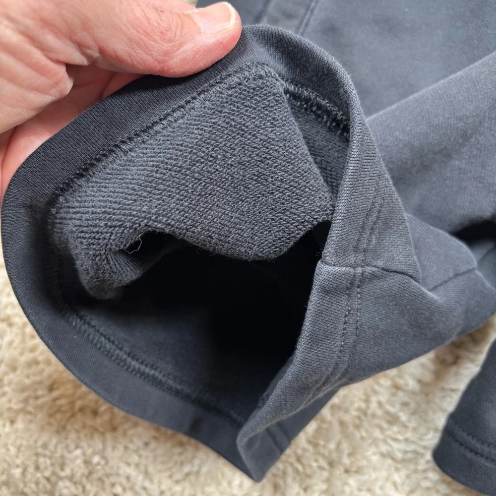 Nike Kids‎ Black Athletic Logo Sweat Shorts Size M